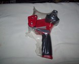 Unused Red Scotch Tape 3M Dispenser Hand Held Packing Tape Gun 2” Pat. 5... - $11.87