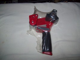 Unused Red Scotch Tape 3M Dispenser Hand Held Packing Tape Gun 2” Pat. 5-641-377 - £9.48 GBP