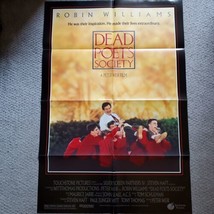 Dead Poets Society 1989 Original Vintage Movie Poster One Sheet NSS 890076 - £38.91 GBP