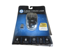 HP Wireless Optical Mobile Mouse (Black) VK479AA#ABA NEW SEALED 27MHz - $274.48 MXN