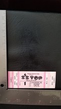 ZZ TOP - MINT VINTAGE JANUARY 1 1983 ALBUQUERQUE, NM WHOLE UNUSED CONCER... - $34.28 CAD