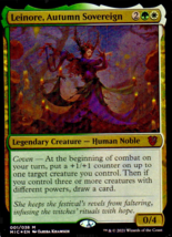 Leinore, Autumn Sovereign - Thick Stock Commander: Innistrad - $2.48