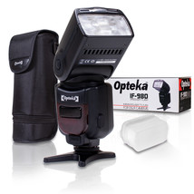 Opteka IF-980 i-TTL AF Zoom Flash for Nikon D700 D610 D600 D500 D300 D200 D100 - £97.38 GBP