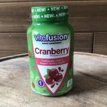  Sealed Vitafusion Cranberry Gummies 500MG 60 Count, Exp 05/2024 - $12.19