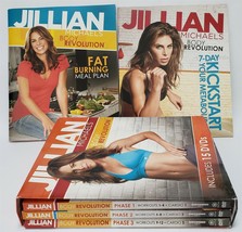 Jillian Michaels Body Revolution 15 DVDs 90 Day Weight Loss Program 450 Minutes - $44.50