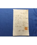 OLD COLONY AND NEWPORT RAILWAY CO.......1866 PAYMENT NOTE - $26.99 CAD