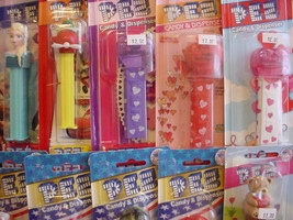 Sell Out lot of Carded Pez-5 different mint on cards-F - £7.99 GBP