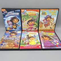 Lot of 6 Nickelodeon Dora the Explorer DVD Halloween, World Adventure, Cowgirl - £23.26 GBP