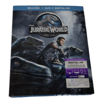 Jurassic World (Blu-ray &amp; DVD, 2015) - £7.00 GBP