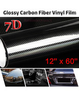 Auto Accessories 7D Glossy Carbon Fiber Car Vinyl Film Interior Exterior... - $284.05 MXN