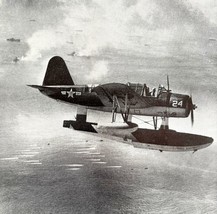 US Navy Scout Observation Plane Anguar 1945 WW2 Photo Print Military DWHH8 - £31.96 GBP