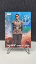 Jensen Corbyt 2025 Topps Chrome Skywalker Blue Refractor #148/150 Star W... - $14.84