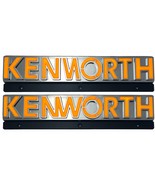 Kenworth Logo Emblem Set Letters Yellow LED 12V 14.25&quot; X 3.25&quot; - $158.51 CAD