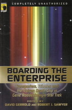 Boarding the Enterprise Gene Roddenberry&#39;s Star Trek Trade Paperback Book`UNREAD - £13.88 GBP