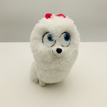 TY 6&quot; Gidget Plush The Secret Life of Pets White Pomeranian Dog Universal Studio - £9.44 GBP