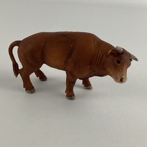 Schleich Rodea Brown Bull Lifelike Realistic Animal Figure Cow Male Bovi... - $288.44 MXN