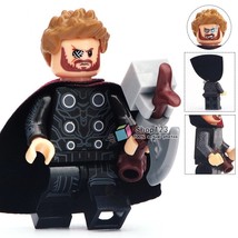 Thor with Stormbreaker axe Marvel Avengers Infinity War Single Sale Minifigures - £2.20 GBP