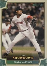 Pedro Martinez Topps X Card #31 Curated Set The Showdown Mlb Boston Red Sox - £4.92 GBP