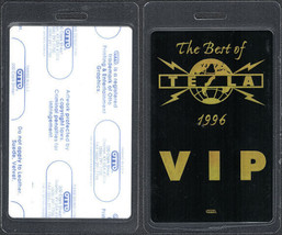 Tesla OTTO Laminated VIP Backstage Pass from the 1996 Best of Tesla Tour. - £7.59 GBP
