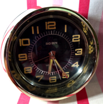 MOD Westclox Big Ben Futura Luminous Wind Up Glow in the Dark Alarm Clock Works! - £31.15 GBP