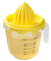Lemon Squeezer Strain Measured Amounts Orange and Lime Juicer and Reamer - $8.86