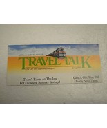 OLDER AMTRAK BROCHURE- TRAVEL TALK- SPRING 1993- NEW- H1 - €3,19 EUR