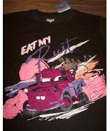 Vintage Style Walt Disney CARS MATER Eat My Dust T-Shirt MENS MEDIUM NEW... - $364.46 MXN