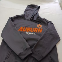 Genuine Stuff Auburn Tigers Men’s Gray Drawstring Hoodie Pullover Sweatshirt L image 8