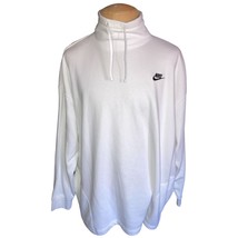 Nike Sportswear Club Fleece Women&#39;s 2XL Oversized Mock-Neck Sweatshirt - £39.38 GBP
