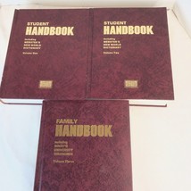 Student/Family Handbook 1988 3 Vol. Southwestern~Reference, Webster&#39;s, Roget&#39;s, - £14.00 GBP