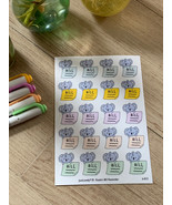 Koala&#39;s Bill Reminder | Homemade Functional Planner Stickers, Journal St... - $61.30 MXN