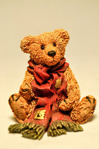 Boyds Bears & Friends: Grenville... With Red Scarf 20038 - Bearstone Collection - $12.88