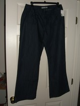 Chico&#39;s Platinum Size 1.5 Short Wide Leg Blue Jeans (NWD) - £15.73 GBP