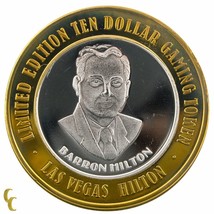 Barron HIlton Las Vegas HIlton Casino Gaming Token .999 Silver Ltd Edition - £47.20 GBP