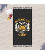 Bohemian Beach Towel for Camping Lovers | &quot;Yes I Have a Retirement Plan&quot;... - £50.88 GBP