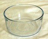 Anchor Hocking Prep Mixing Bowl Small Round Clear Glass 1 QT 4 Cups - $16.82