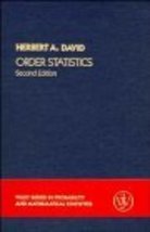 Order Statistics (Wiley Series in Probability and Statistics) David, Her... - £41.27 GBP