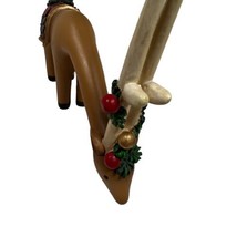 Vintage Reindeer, Christmas Decoration 7&quot; Mantle Shelf Decor  Holiday Santa - £18.45 GBP