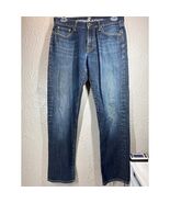 Christian Audigier Denim Jeans Blue Medium Wash Straight Fit 32x30.5 (32... - $34.95