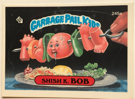 Shish K Bob Vintage Garbage Pail Kids Trading Card 1986 - £2.37 GBP