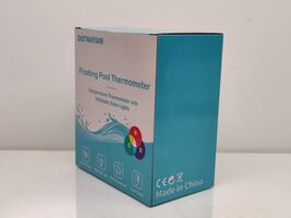 Floating Pool Thermometer for Swimming Pool &amp; Hot Tub w/ Inflatable Sola... - $8.81