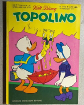Walt Disney TOPOLINO #1172 (1978) Italian language comic book digest VG++ - £11.86 GBP