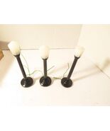 LIONEL TRAINS  POST-WAR THREE BLACK  PLASTIC LAMP-POSTS - WORK OK - 027 ... - €7,35 EUR