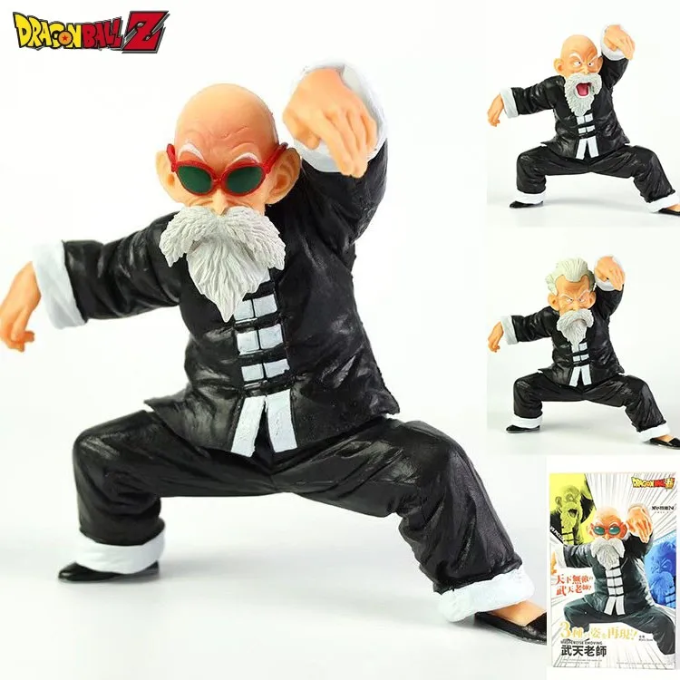 15.5cm Dragon Ball Z Figure Master Roshi Kame Sennin Figures Three Head - £22.19 GBP+