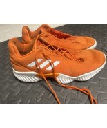 Adidas Bounce Basketball Shoes 600001 2018 Orange Mens 12.5 Vintage AH2671 - $945.56 MXN