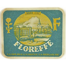 Beer Coaster Floreffe By Brasserie Lefebvre Belgium Brewing Co - £3.91 GBP