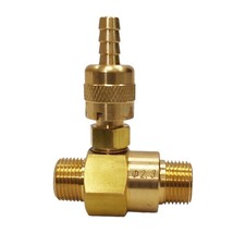 Brass 3/8 NPT Pressure Washer In Line Chemical Soap Detergent Injector 5-8 GPM - $19.95