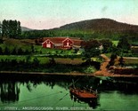 Beans Ferry Androscoggin Fiume Bethel Maine Me Unp Non Usato Udb Cartoli... - $15.31