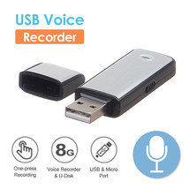 Portable 8Gb Mini Disk Drive Digital Audio Voice Recorder 13 Hrs Recordi... - £20.36 GBP