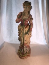 Japan 19 Inch Tall Female Statue Originalb Aenart Creation - £62.94 GBP